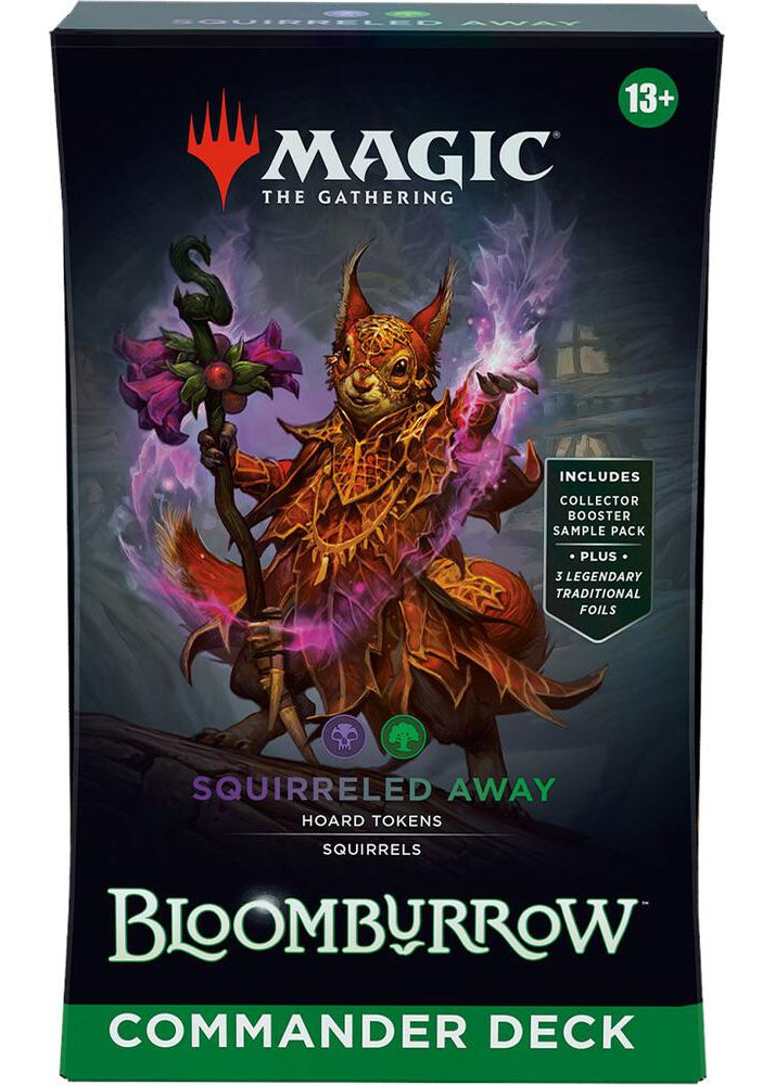 MTG Bloomburrow Commander Deck Squirreled Away