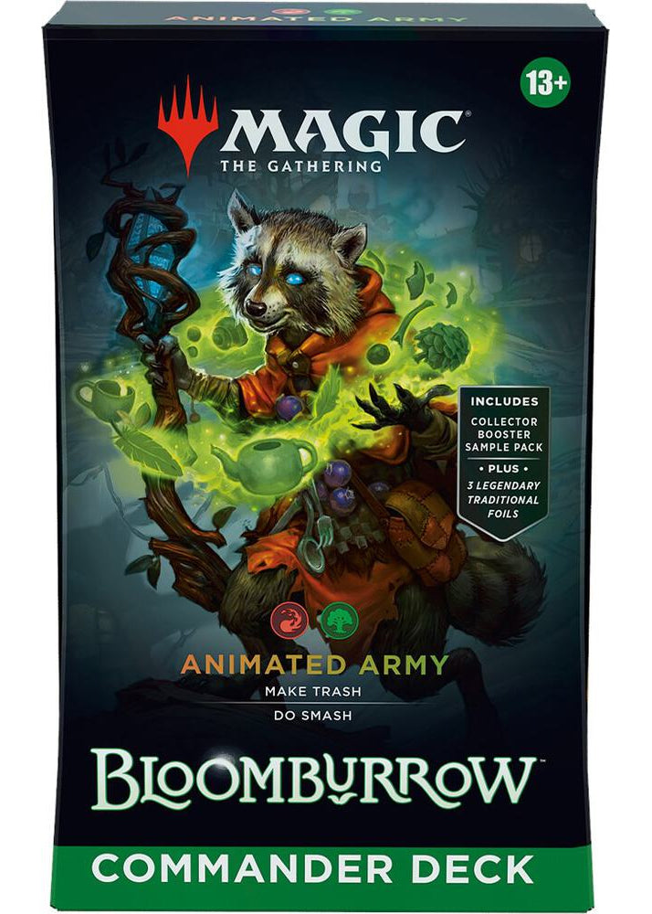 MTG Bloomburrow Commander Deck Animated Army