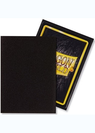 Dragon Shield Sleeves Matte Black 100ct