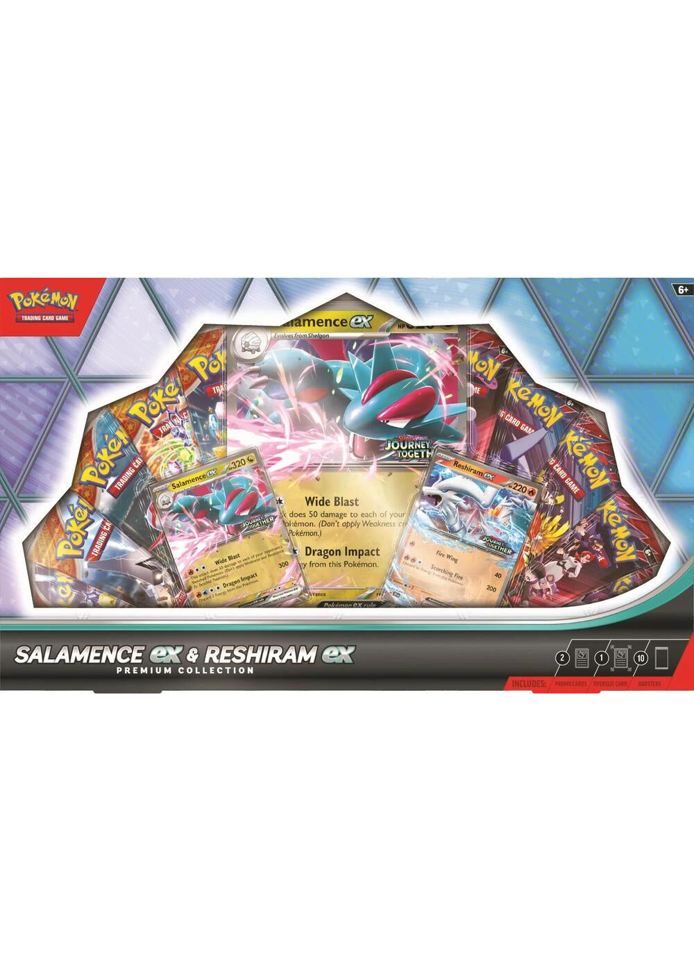 Pokémon TCG Salamence ex & Reshiram ex Premium Collection